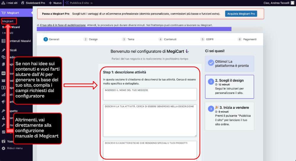 Contenuti generati con intelligenza artificiale